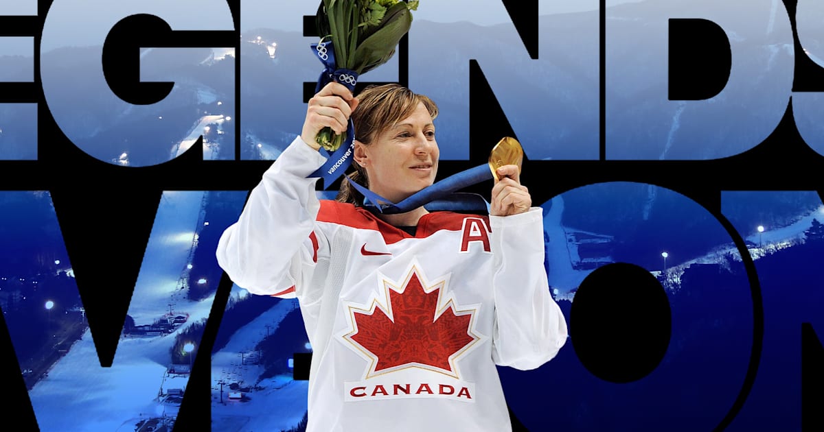 Canada’s Ice Hockey Olympic legend Jayna Hefford
