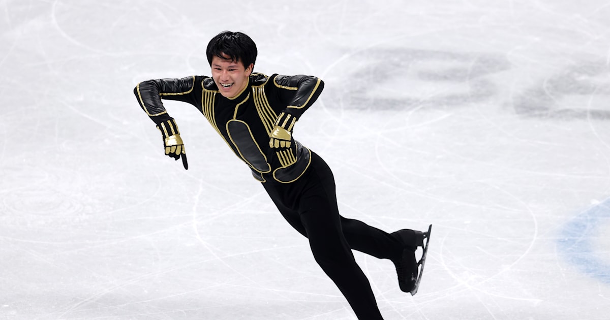 Figure Skating Grand Prix de France Adam Saio Him Fa wins home title