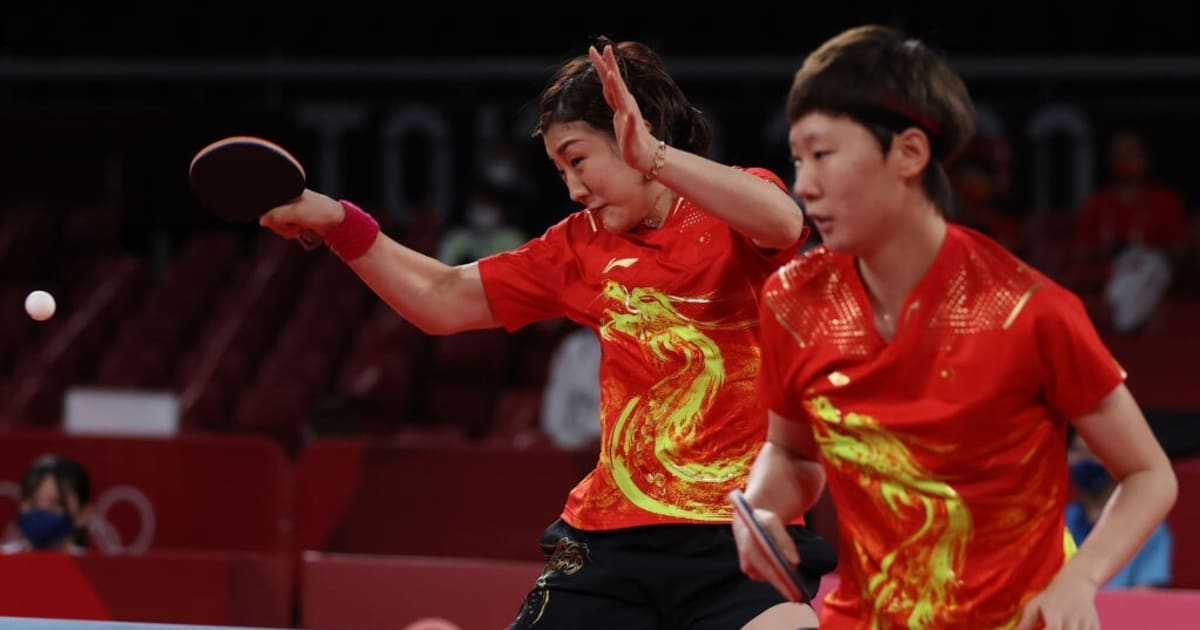 CHN v JPN Women's Team Final Table Tennis Tokyo 2020 Replays