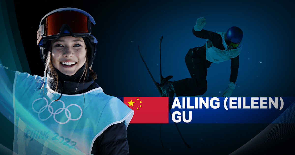 Ailing (Eileen) Gu Beijing2022 Medal Moments﻿ Freestyle Skiing