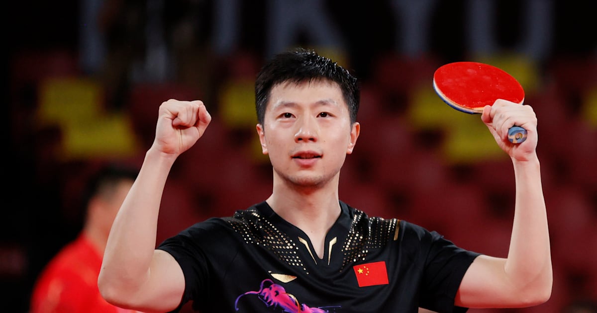 MA Long wins historic second straight Olympic gold in men's singles table tennis