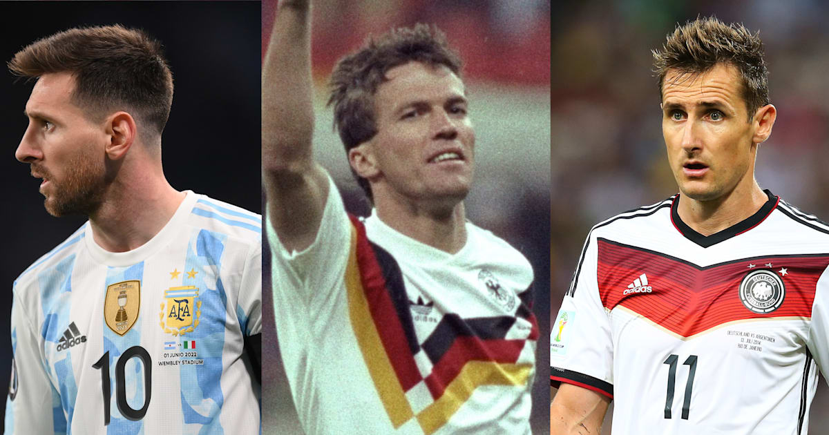 FIFA World Cup appearance records Who has played the most games in the