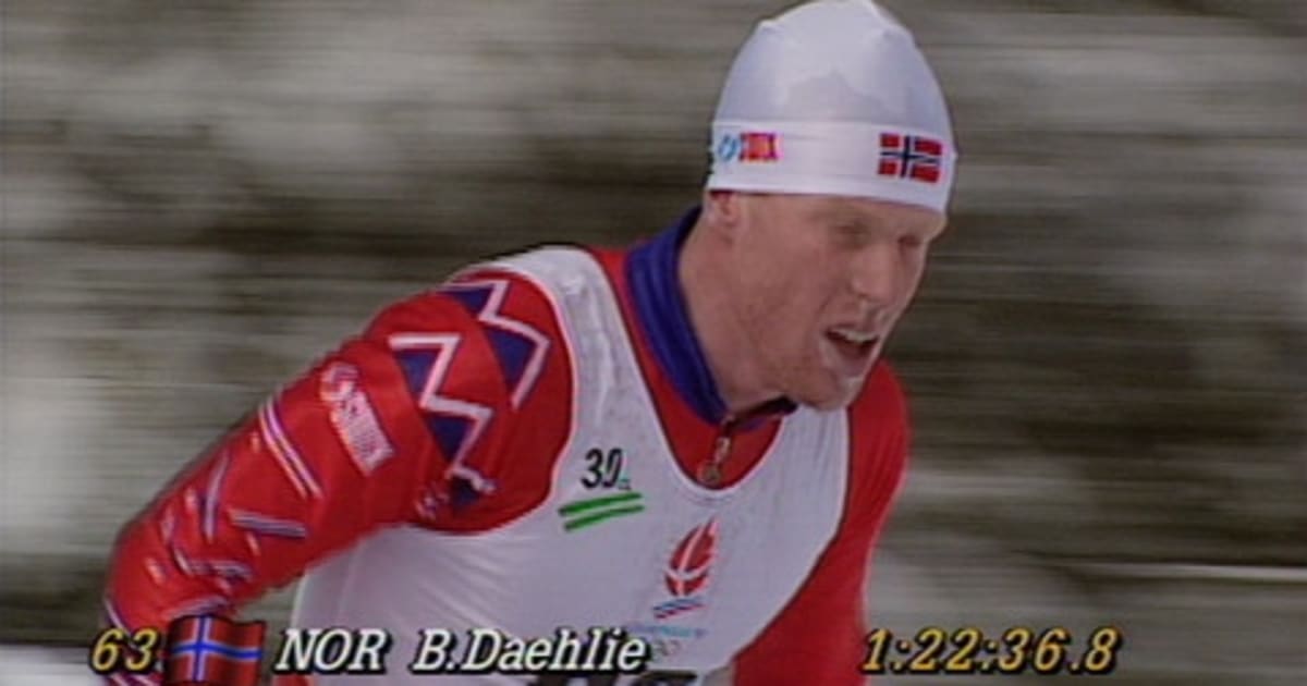 Bjorn Daehlie Adds 2 Medals to His Collection