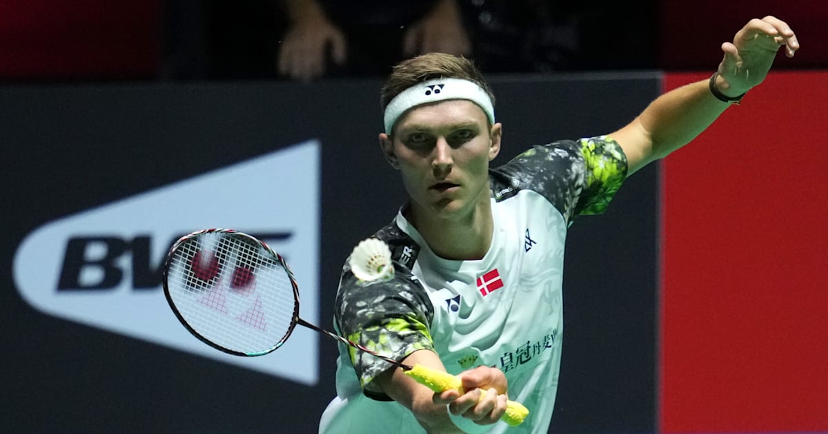 Danish badminton star Viktor Axelsen playing for his children and not looking back