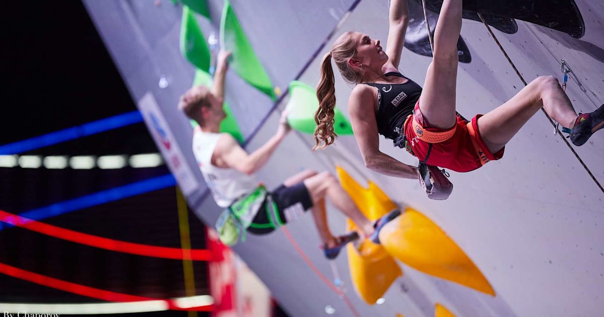 Hannah Meul a Yannick Flohé míří vysoko na Světový pohár v boulderu 2023 v Praze