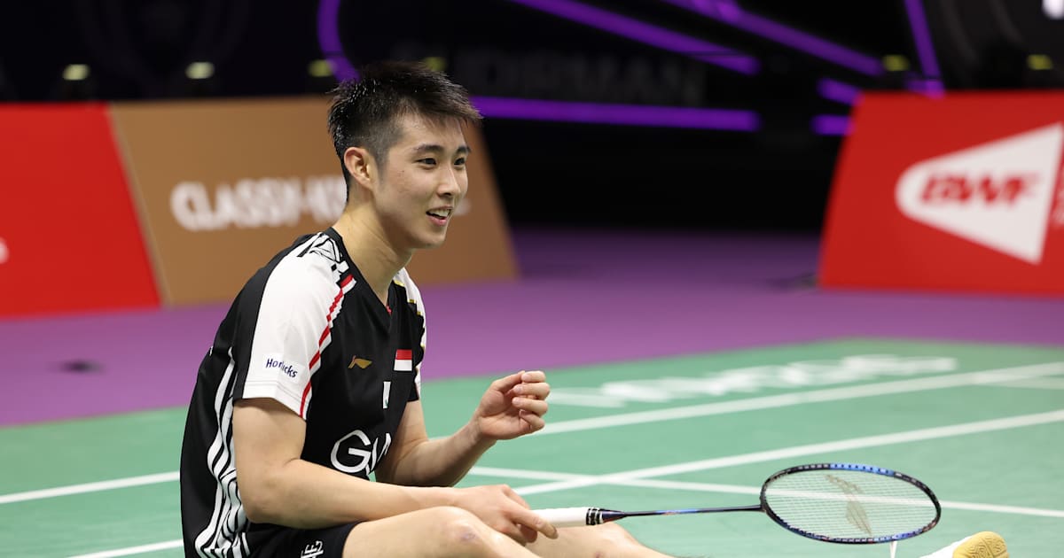 BWF Korea Open 2023 Loh Kean Yew advances to quarterfinals results