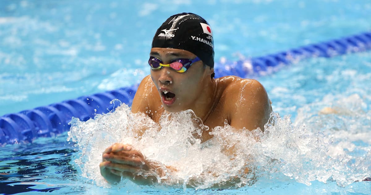 男子200m平泳ぎは花車優が優勝【競泳】日本選手権第4日