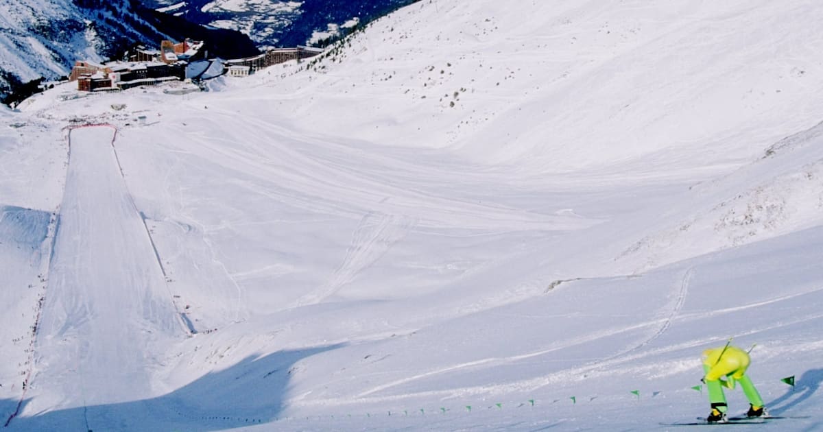 1回目 スピードスキー男子／女子 アルベールビル1992リプレイ