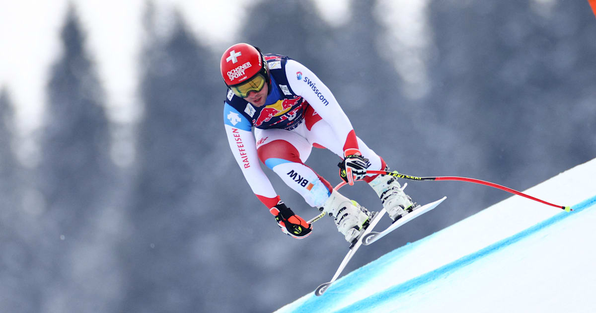 Kitzbühel Sunday downhill 2022 Beat Feuz takes third win in two years