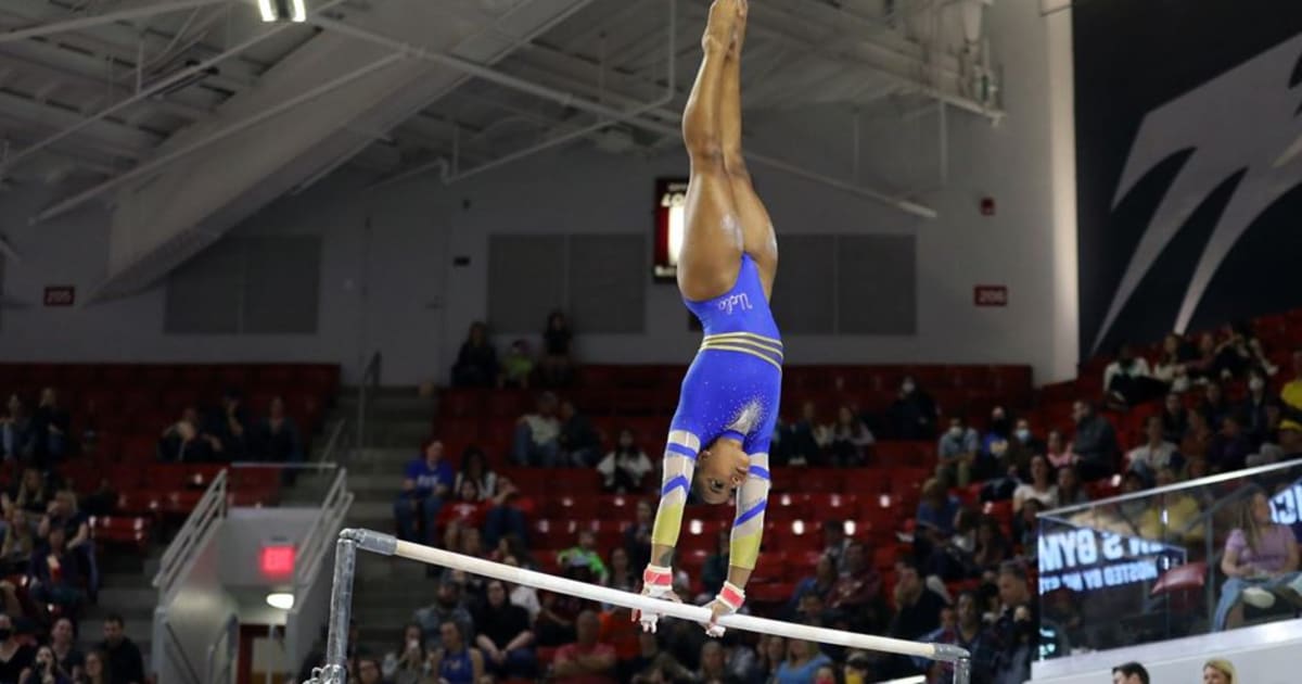 Gymnastics - Jordan Chiles relishing collegiate experience