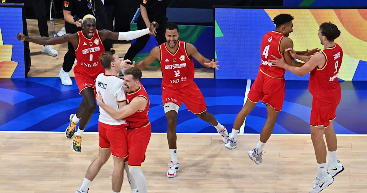 Germany advanced to the final after defeating the USA