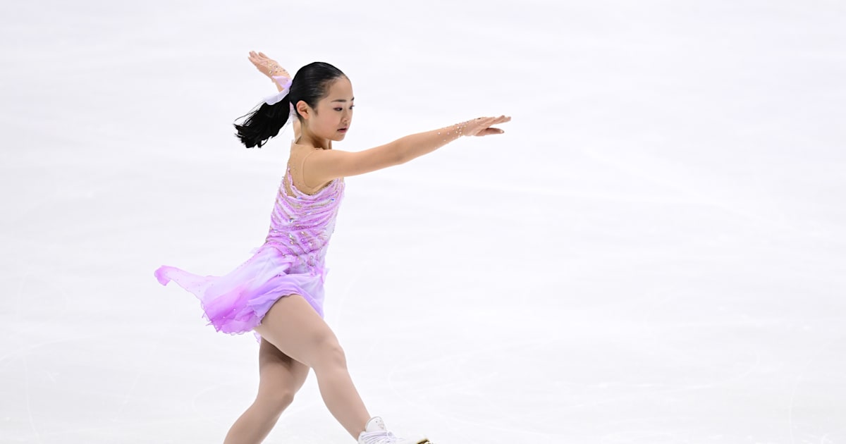 2023 World Junior Figure Skating Championships Shimada Mao soars to