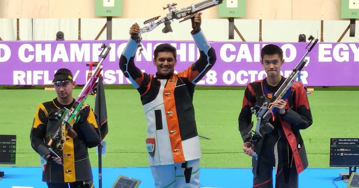 ISSF Rifle/Pistol World Championship 2022 Rudrankksh Patil wins 10m