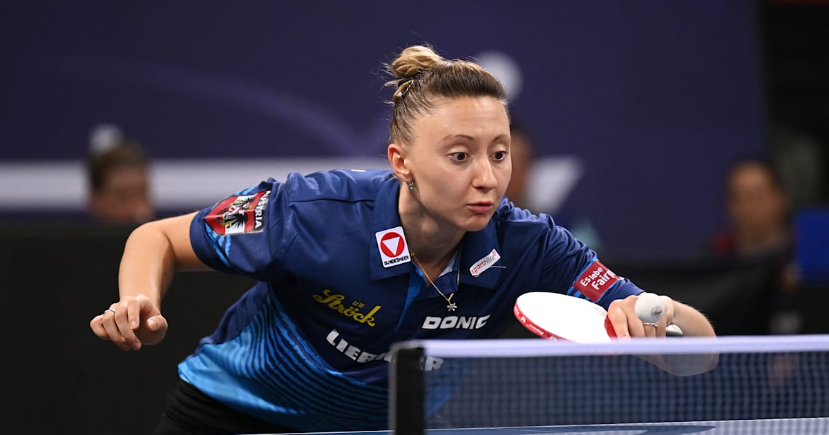 European Table Tennis Championships Sofia Polcanova and Dang Qiu win gold