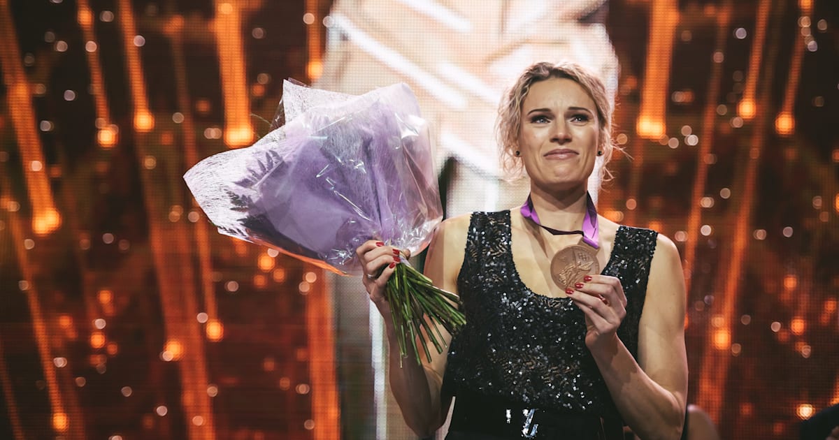 Buvusi septynkovininkė Austra Skogett 2012 m. Londone iškovojo bronzą