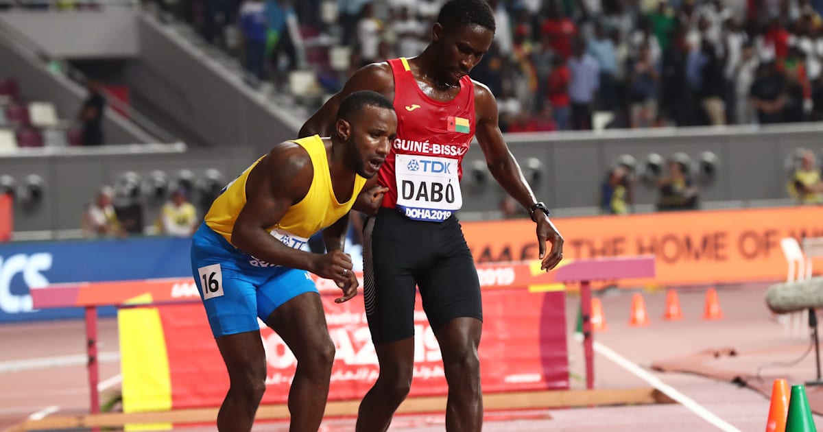 Dabo helps Busby finish at the IAAF World Championships