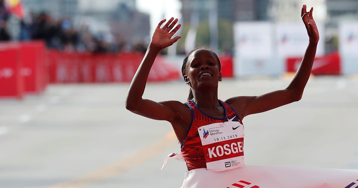 Brigid Kosgei Breaks 16-year-old Marathon World Record In Chicago