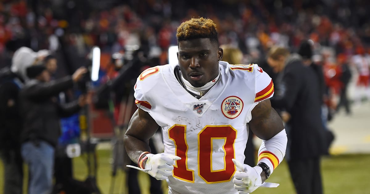 NFL star Tyreek Hill wants to test his speed at the Olympics