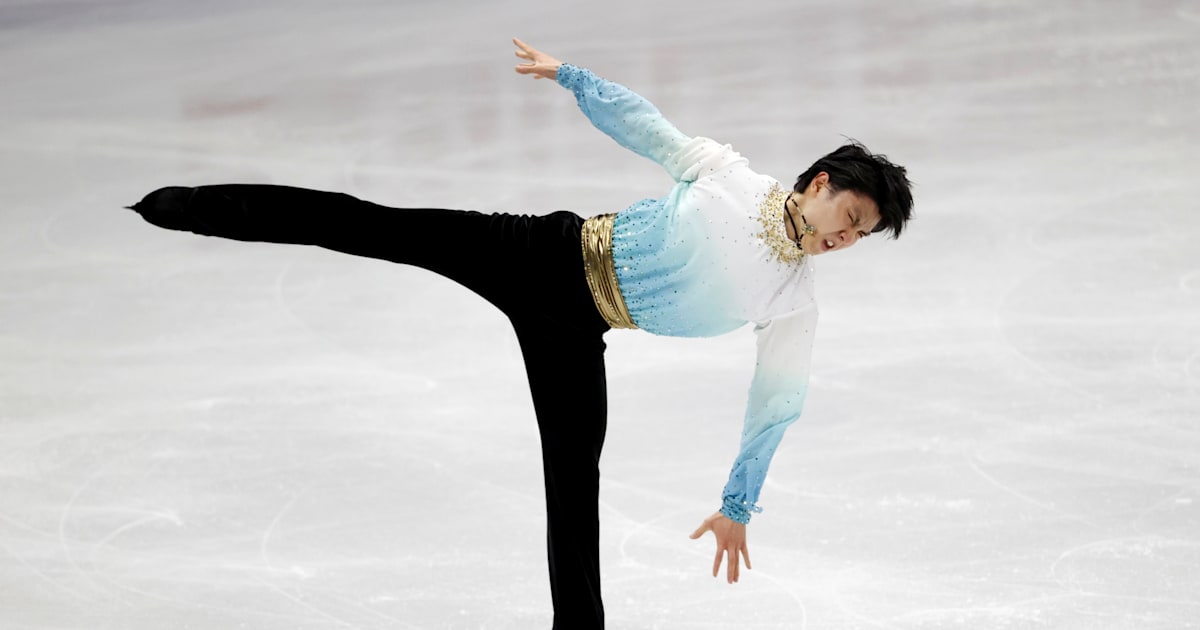 Hanyu wins Four Continents short program with new world record score