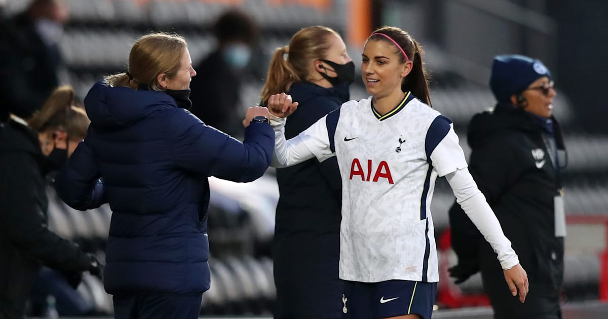 Alex Morgan to leave Tottenham Women and return to US in New Year