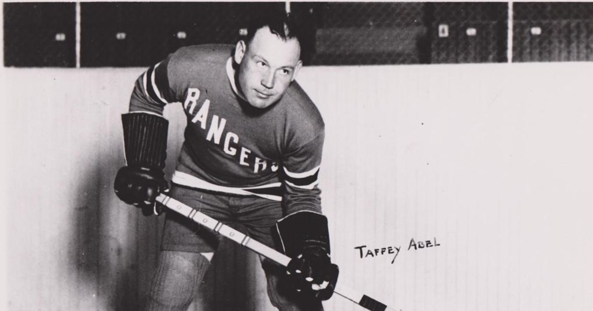 Taffy Abel Native American ice hockey hero and first Team USA Winter