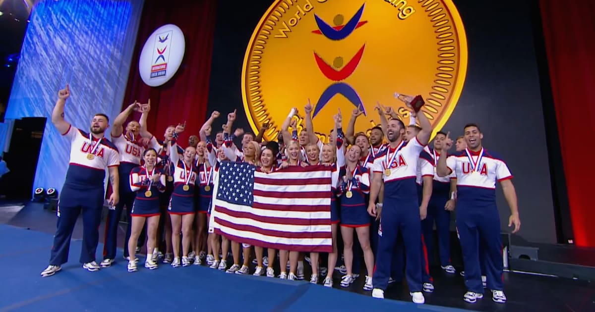 USA and Finland take top honours at 2022 World Cheerleading Championships