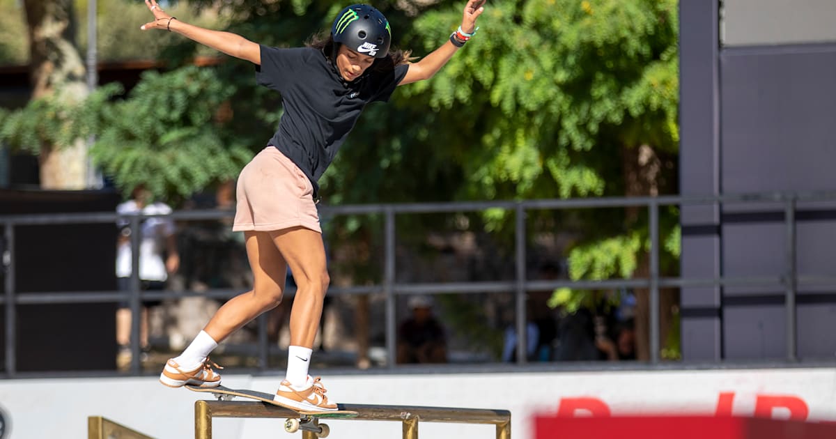 Rayssa Leal affronta Olympic Street come “parco a tema”