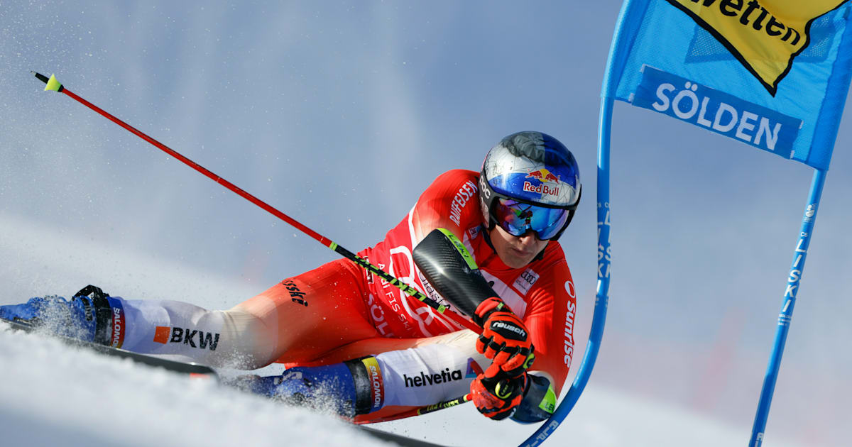 klinker Mooie jurk woensdag FIS Alpine World Cup Sölden 2022 results: Marco Odermatt wins men's giant  slalom