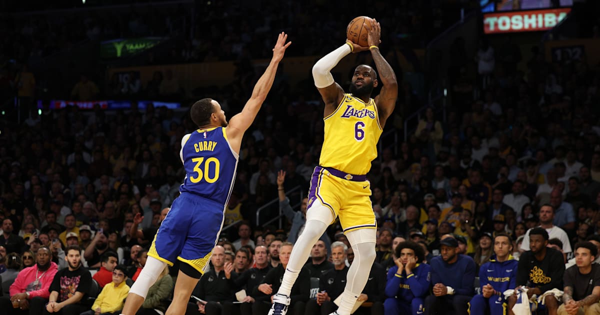 2023 NBA Playoffs: LeBron James Leads Lakers Past Warriors Into Western ...