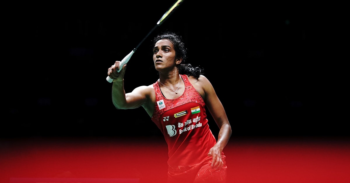 PV Sindhu, 올림픽 배드민턴 선수들이 Gachibowli에서 훈련