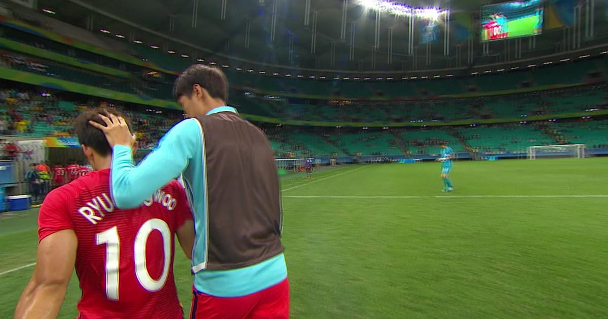 リュが韓国のために躍動する