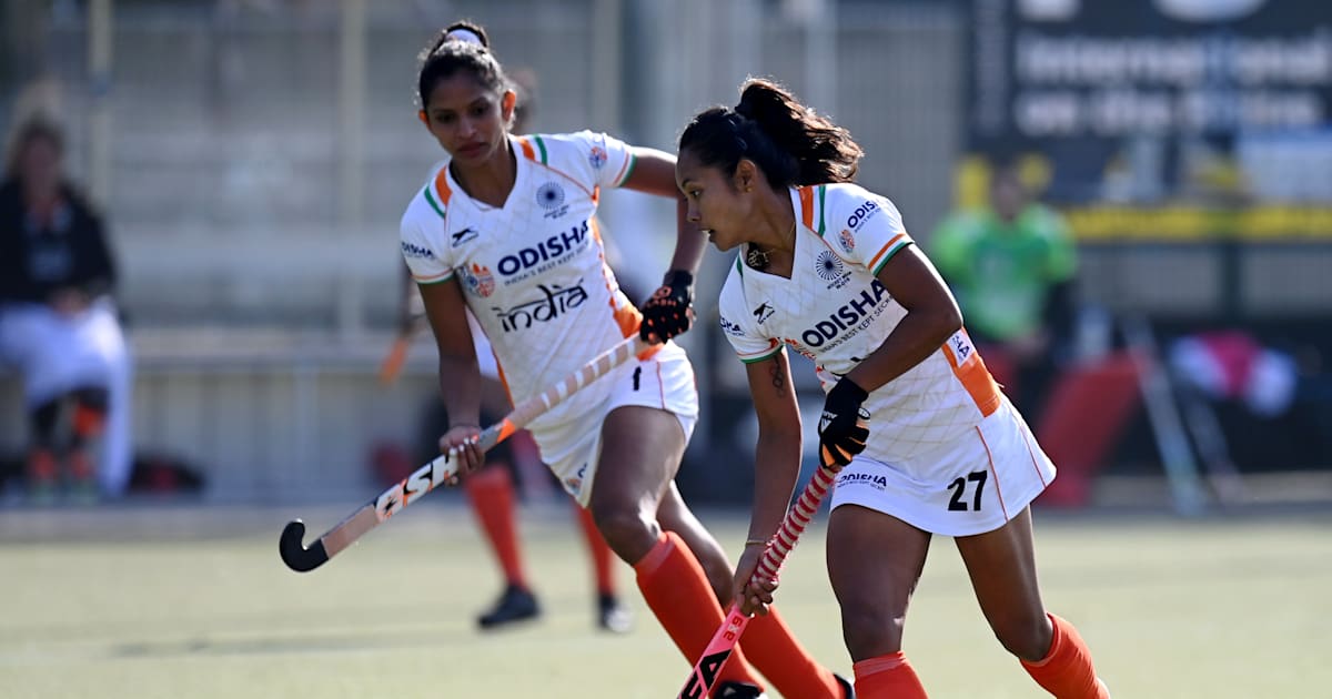 Die indischen Hockeyfrauen verloren bei der ersten Tour gegen Deutschland