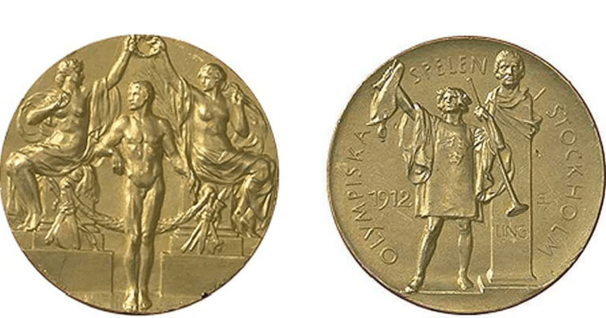 ストックホルム1912オリンピックメダル デザイン、歴史、写真