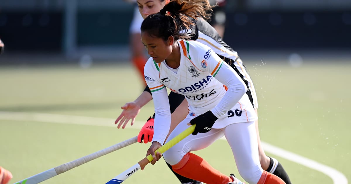 Deutschland schlug die indische Frauenhockeymannschaft im zweiten Spiel mit 1: 0