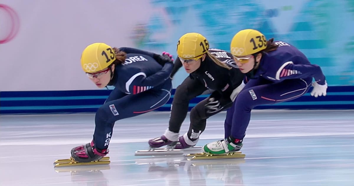 パク スンヒ ショートトラック女子1000m ソチ14