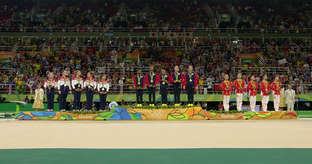 Gymnastics Artistic Women S Team Final Rio 16 Replays