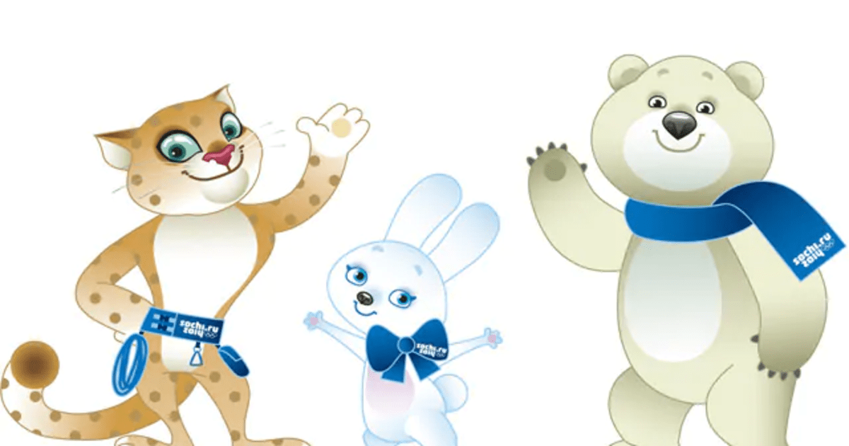 Sochi 2014 Olympic Mascots Photos and History