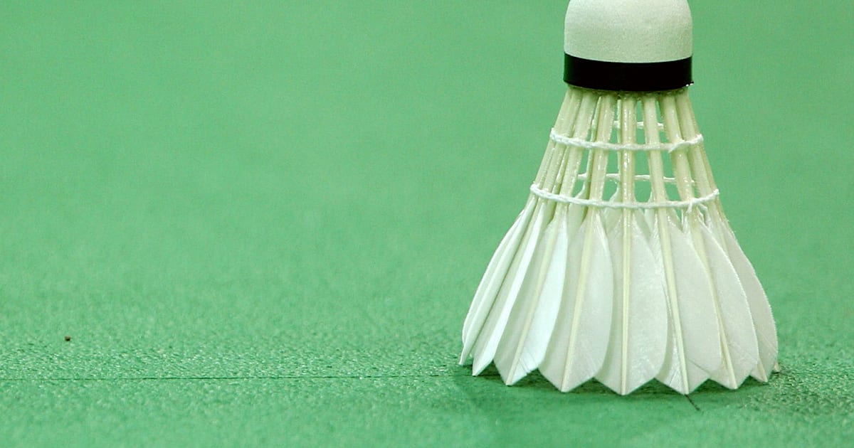 difference between shuttlecock and badminton