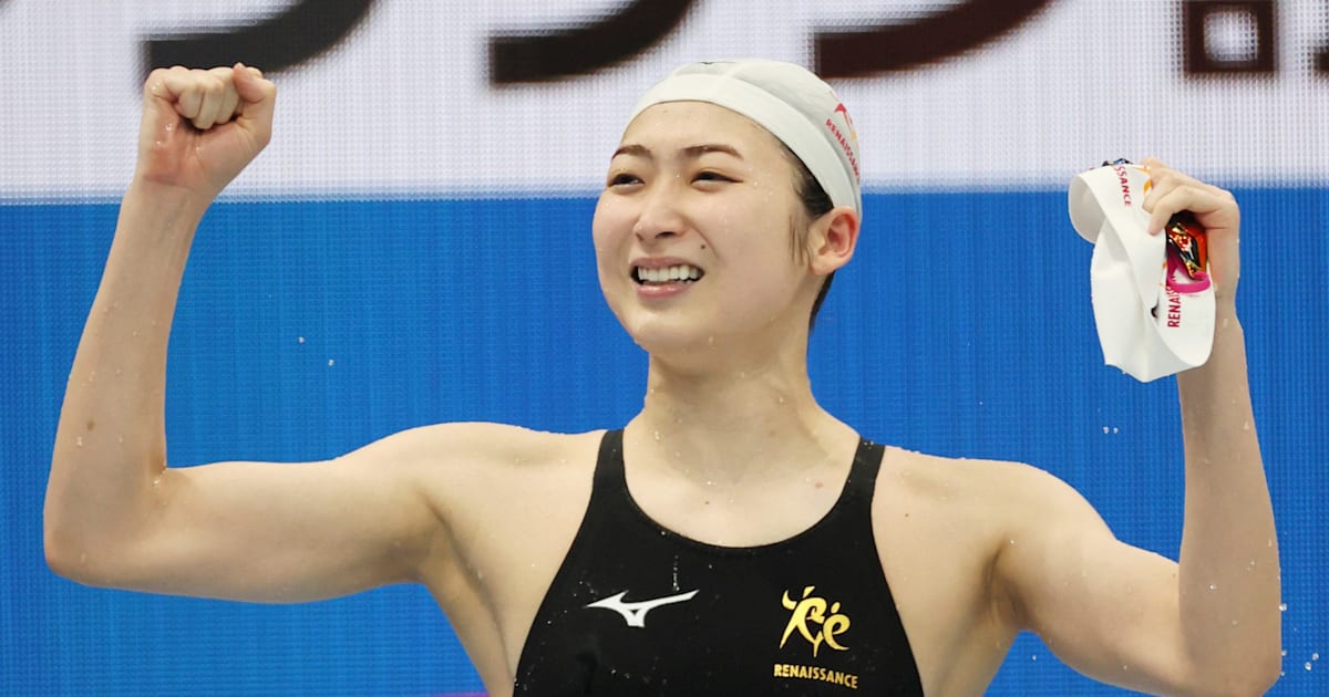 池江璃花子が女子100mバタフライで優勝 東京五輪400mメドレーリレー派遣記録突破 日本選手権水泳競技大会2日目