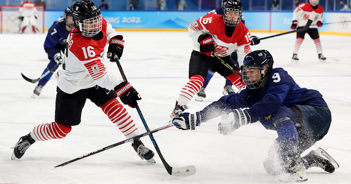 【アイスホッケー】北京2022女子準々決勝：スマイルジャパン、フィンランド代表に敗れ4強入りならず