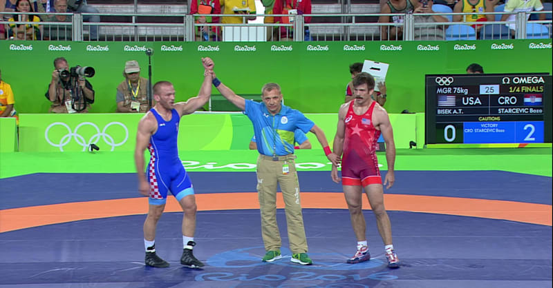 Bozo STARCEVIC (CRO) df. Andrew Thomas BISEK (USA), 2-0