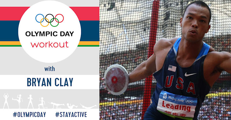 Olympic Day Workout | #StayActive with Bryan Clay