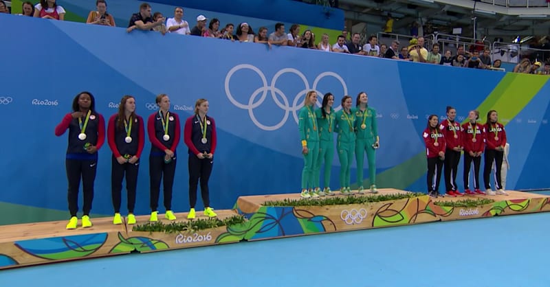 women's 4x100m freestyle relay world record video