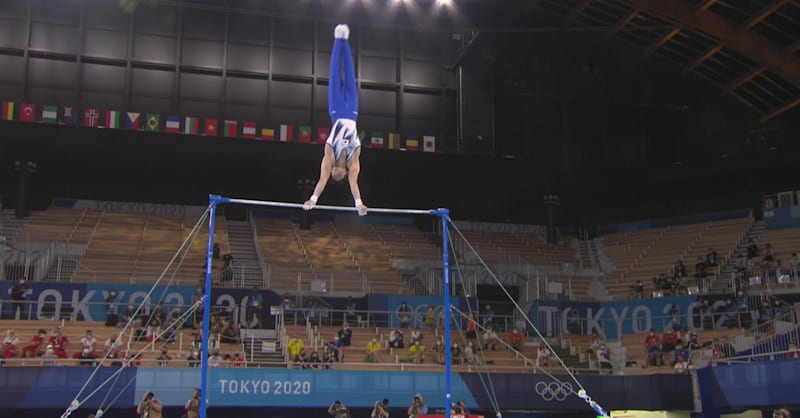 Momento Medaglia Tokyo 2020 Ginnastica Art. Sbarra Orizzontale (U