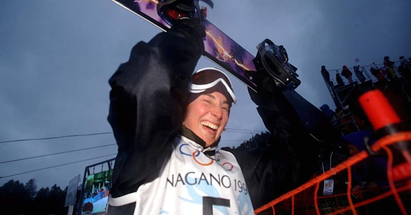 妮克拉·托斯特 - 单板滑雪女子u型池第二次试滑 | 1998年长野冬奥会