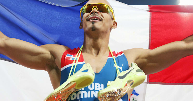 ロンドンオリンピック フェリックス サンチェスが男子400mハードルで金メダル
