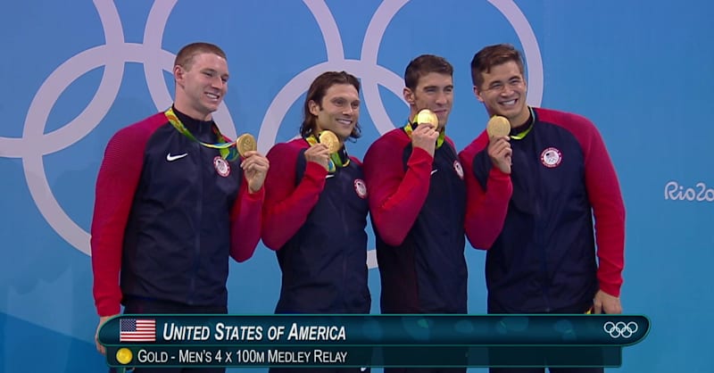 Men's 4x100m Medley Relay Final | Rio 2016 Replays