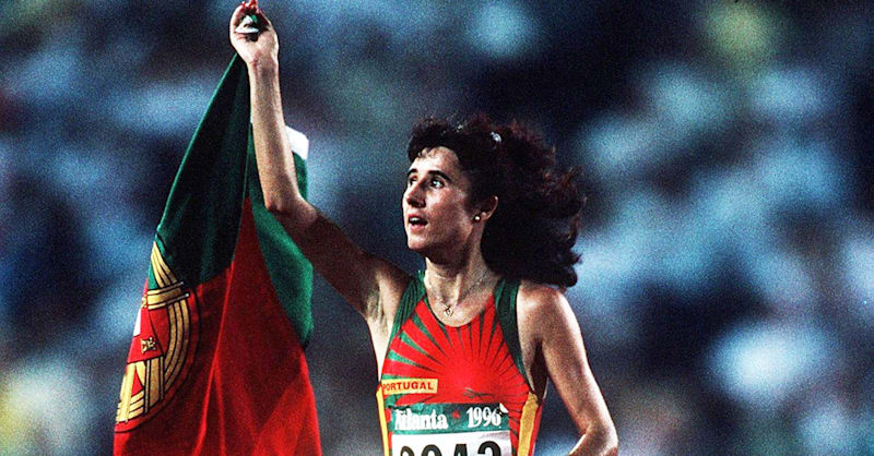 Fernanda Ribeiro wins the 10000m final | Atlanta 1996