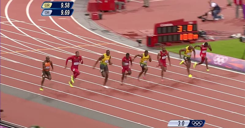 男子100m決勝 陸上競技 ロンドン2012 ハイライト