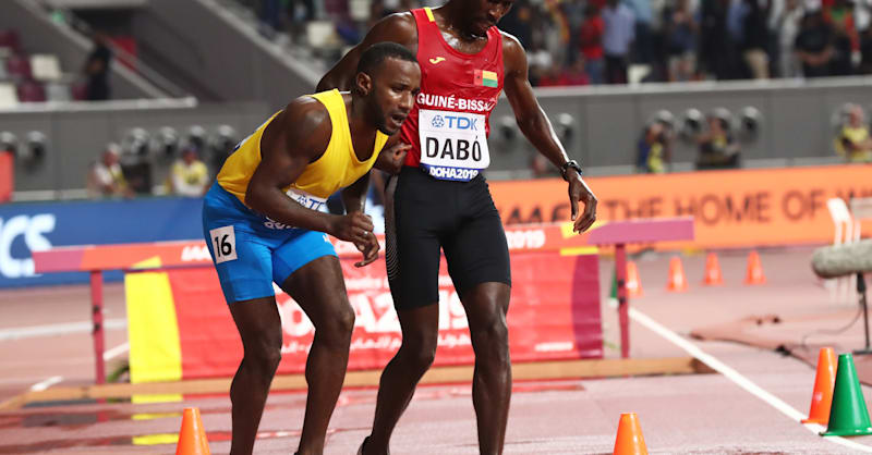 Dabo helps Busby finish at the IAAF World Championships